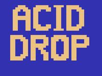 une photo d'Ã©cran de Acid Drop sur Atari 2600